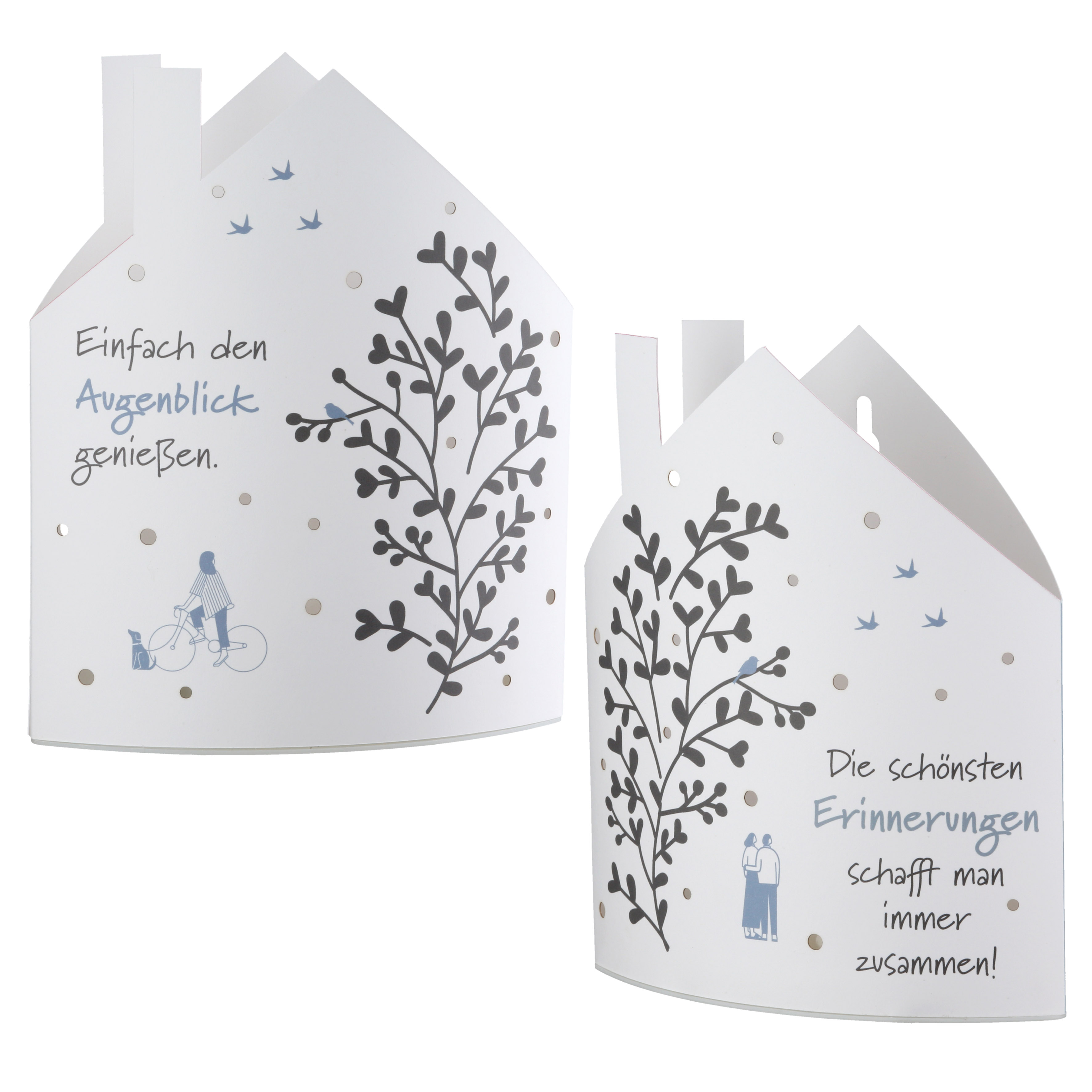 Dekoleuchte Moments LED Papier Augenblick