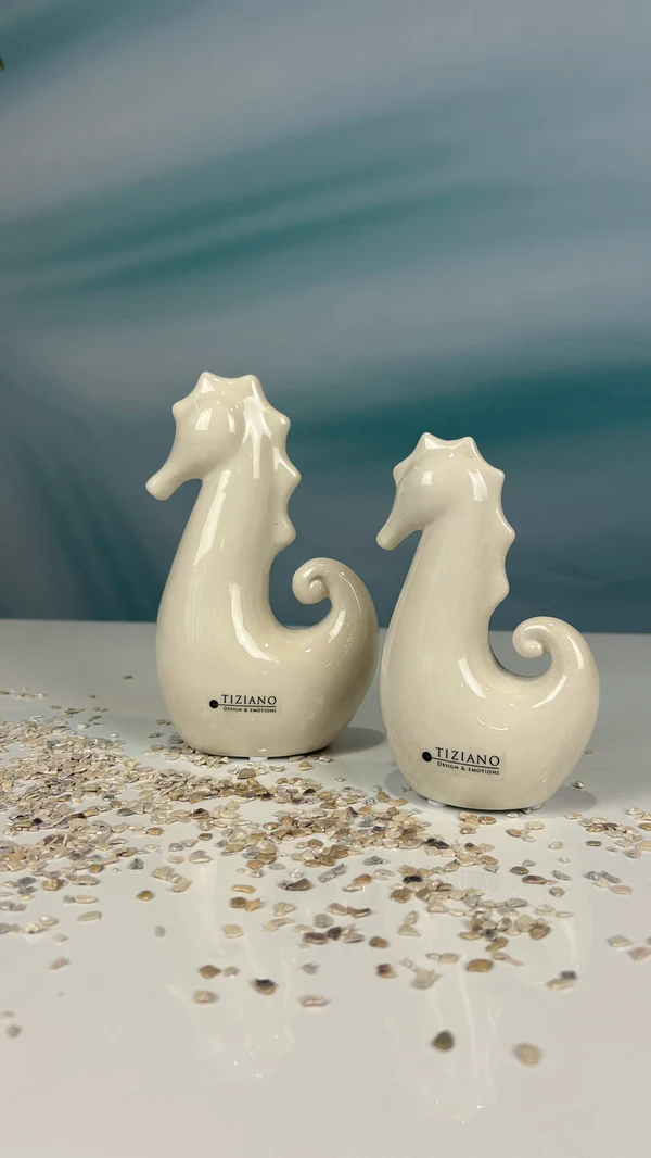 Seepferd Morana cremeweiß 13cm