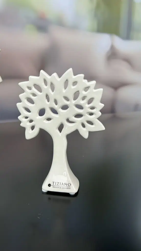 Dekobaum Gavello 35cm cremeweiß Dekobaum Gavello 35cm cremeweiß