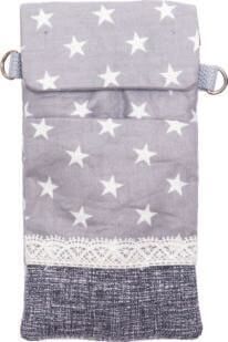 Patchwork Handytasche Umhängetasche (Grey 024)