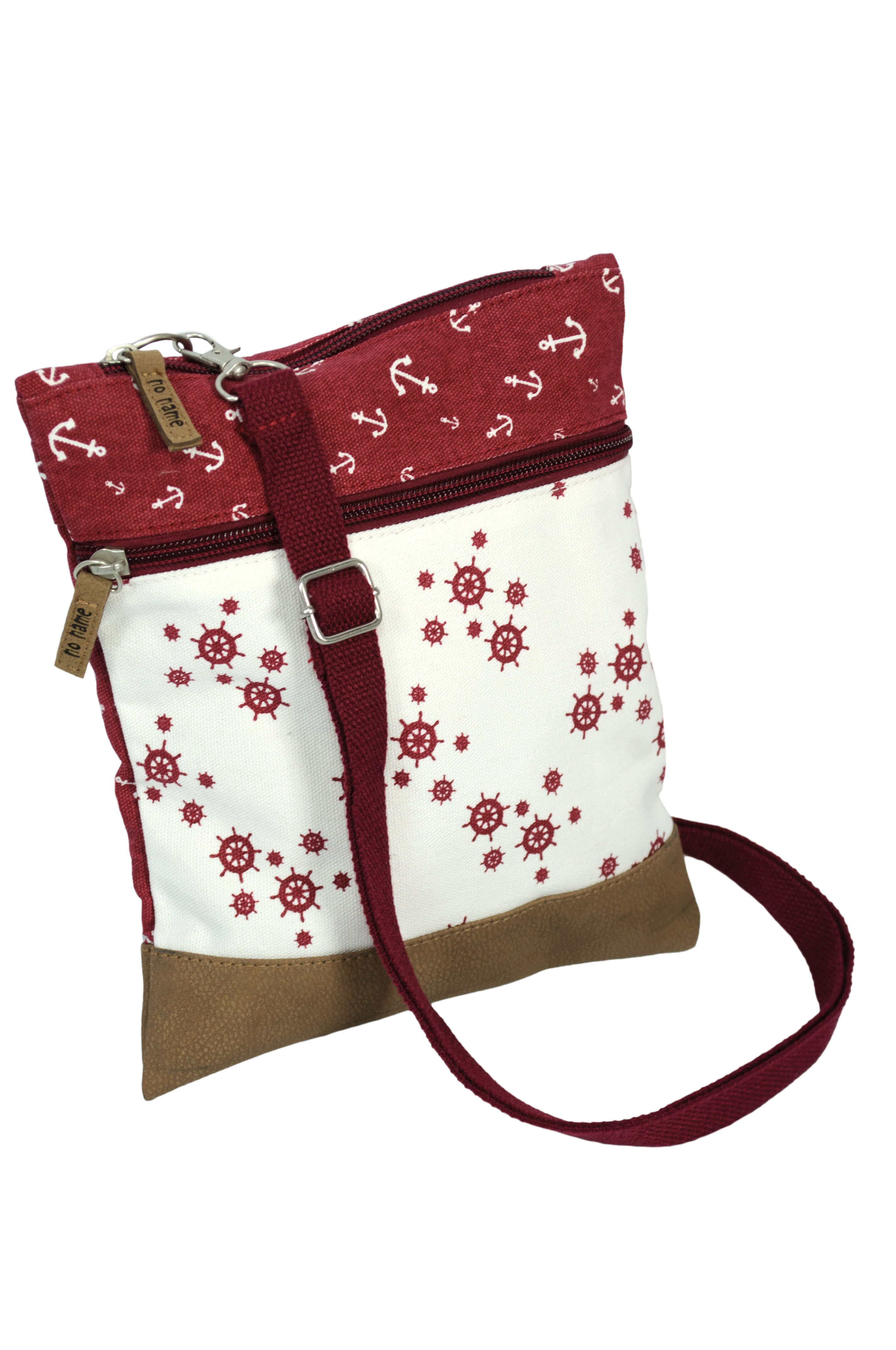 Crossbag Steuerrad & Anker berry 120