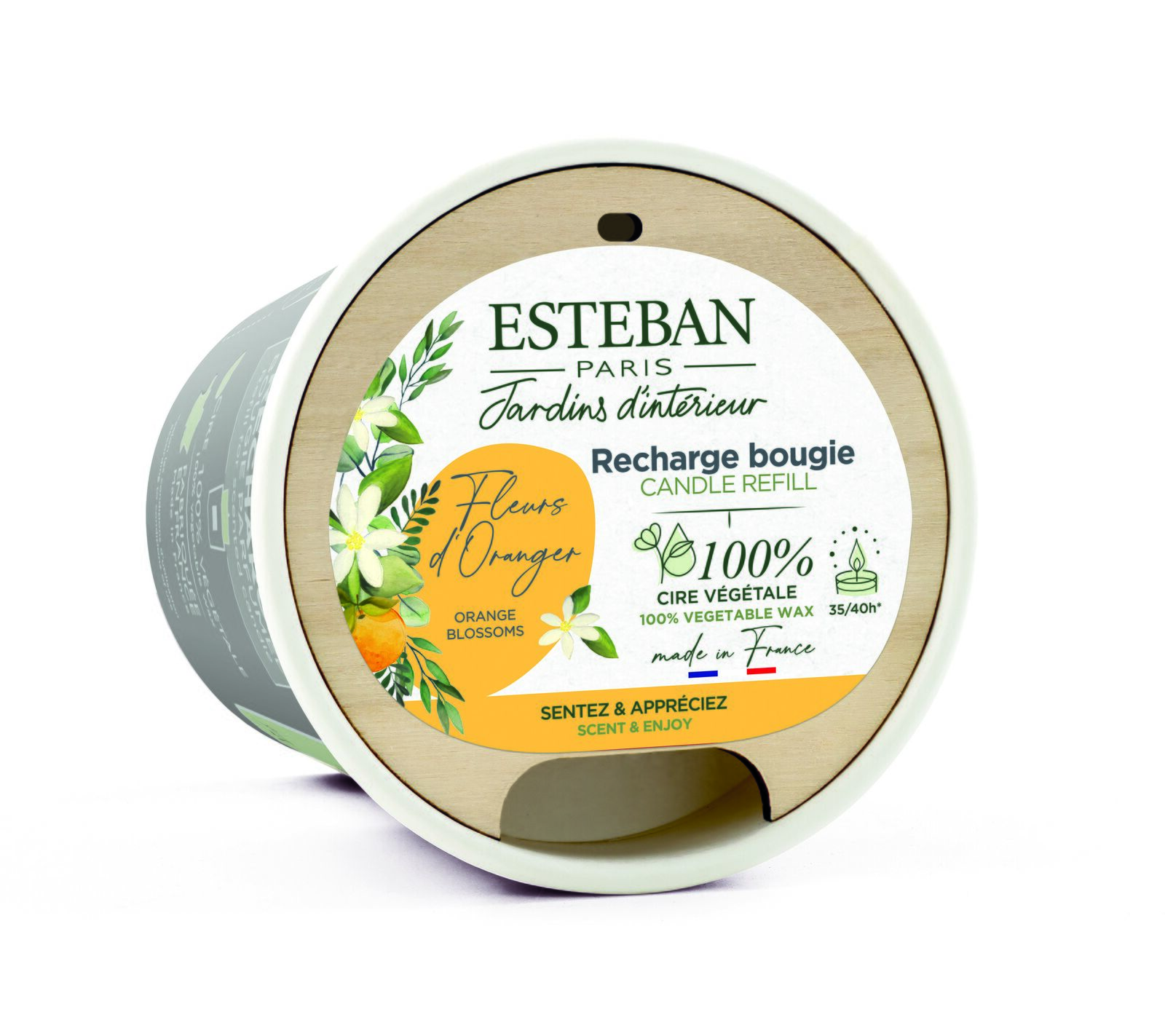 BFO-005_2 Orangenblüte Nachfüller für Duftkerze 180g