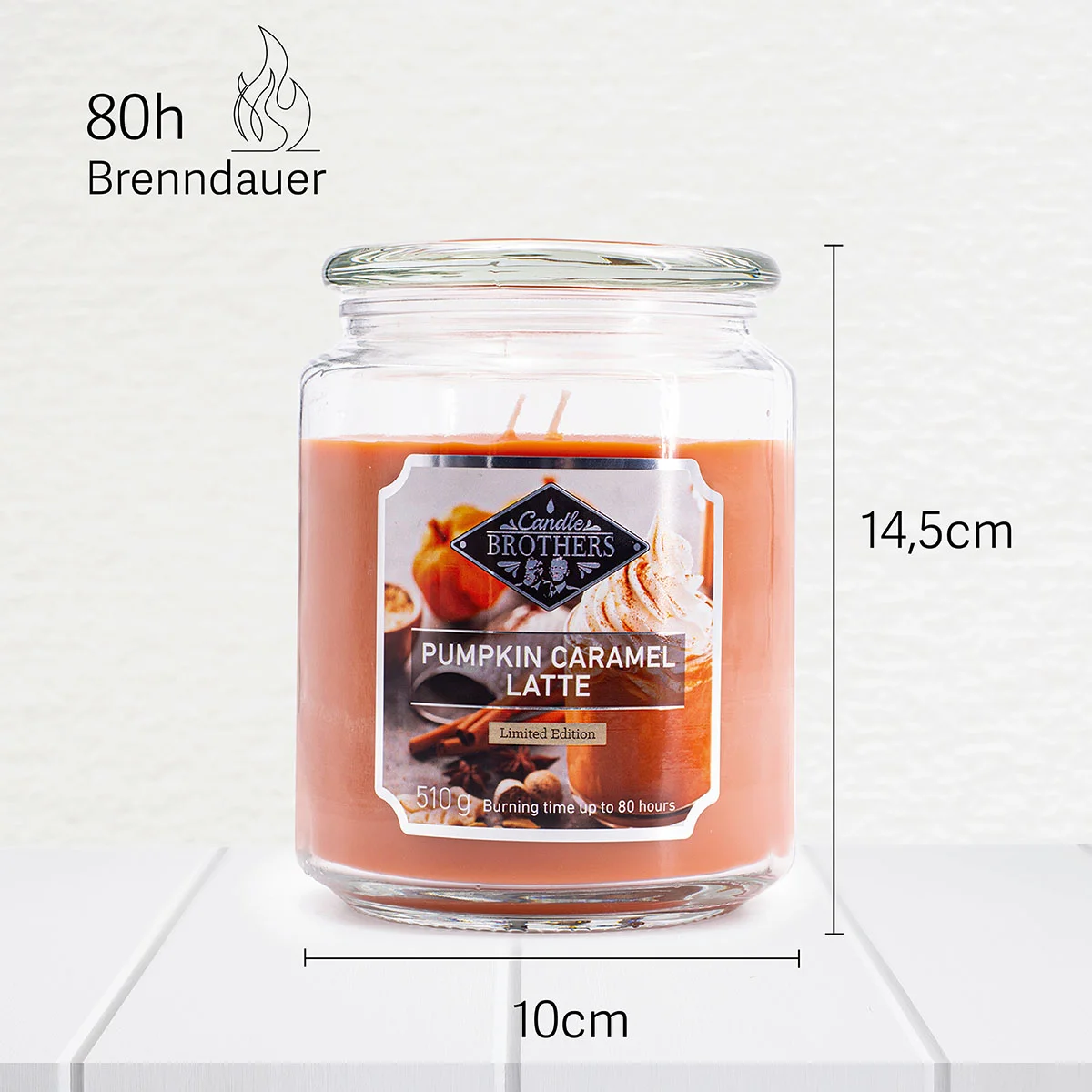 Pumpkin Caramel Latte 510g Candle Brothers Duftkerze Pumpkin Caramel Latte 510g Candle Brothers Duftkerze