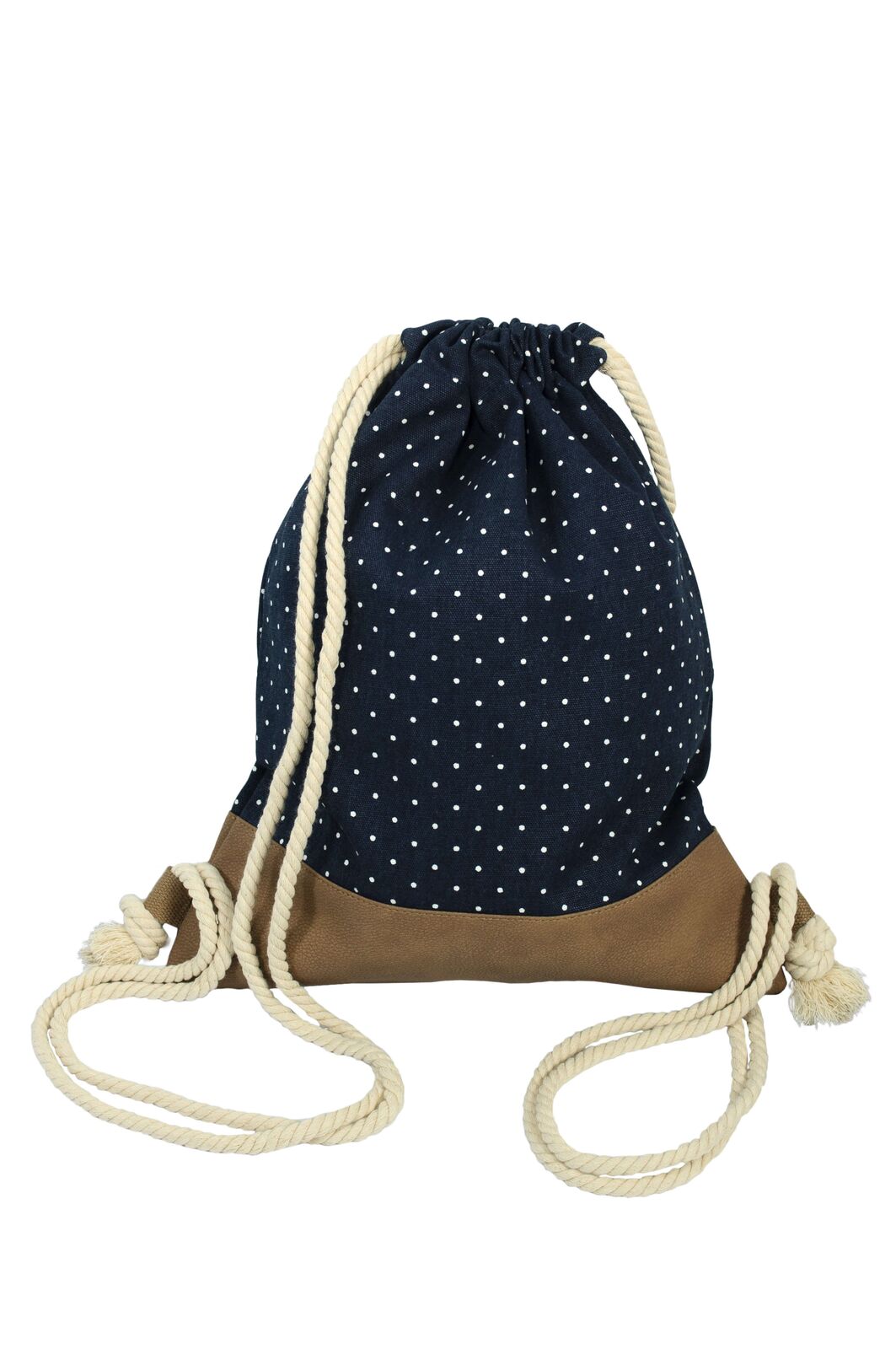 60610025-218 Freizeit-Büdel Pünktchen navy 218