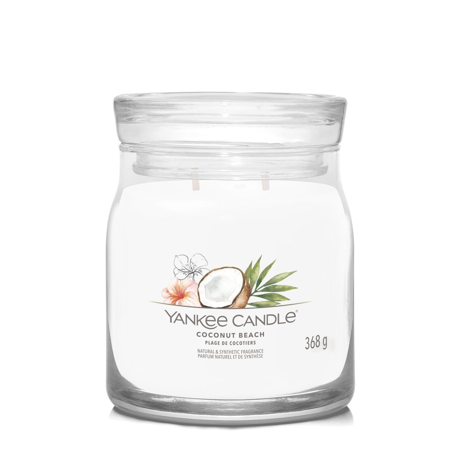 Coconut-Beach_Signature1_Medium Coconut Beach Signature Medium Jar 368g 2-Docht