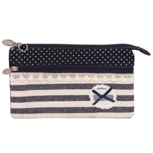 Patchwork Multifunktions-Tasche 070 navy white