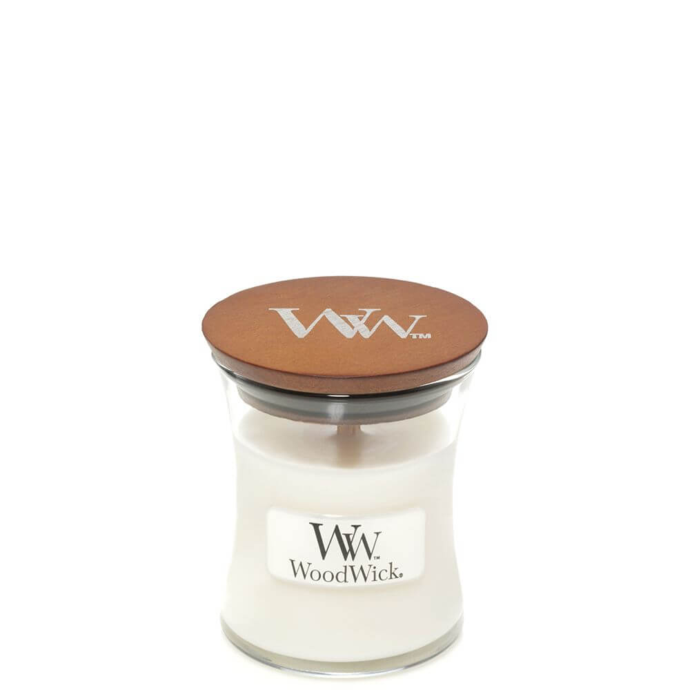 White Teak 85g von Woodwick 