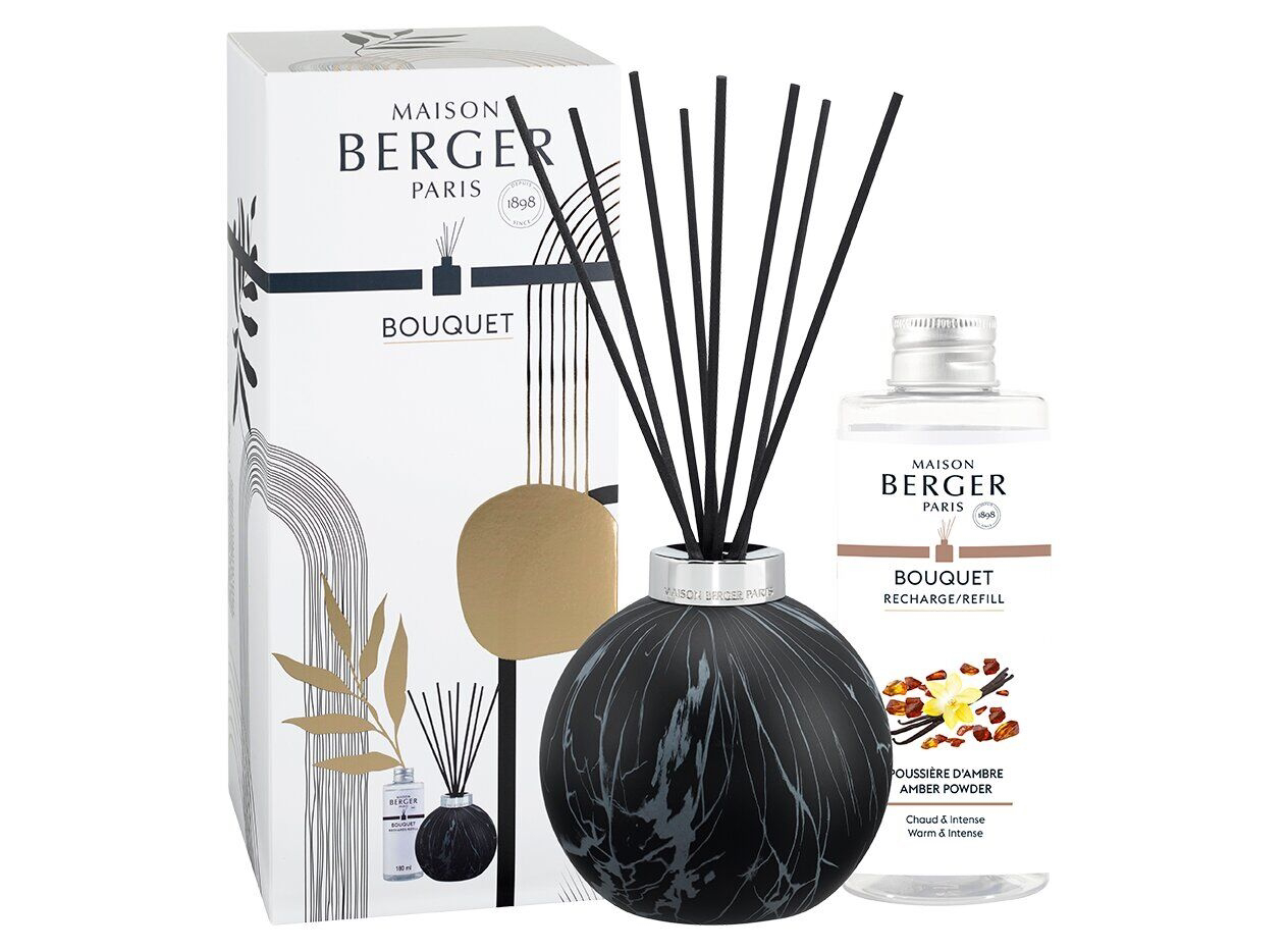 Marbrure Schwarz - Pudriger Amber Raumduft Diffuser Marbrure Schwarz - Pudriger Amber Raumduft Diffuser