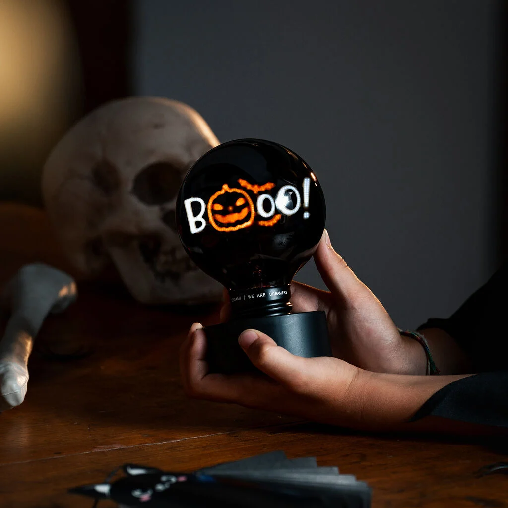 Halloween, Globus, Lampe, Schädel, Hände