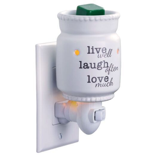 livelaughlovesteck Live Laugh Love Duftlampe für die Steckdose