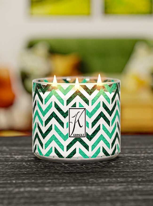 Bourbon Bonfire 396g Tumbler 3-Docht