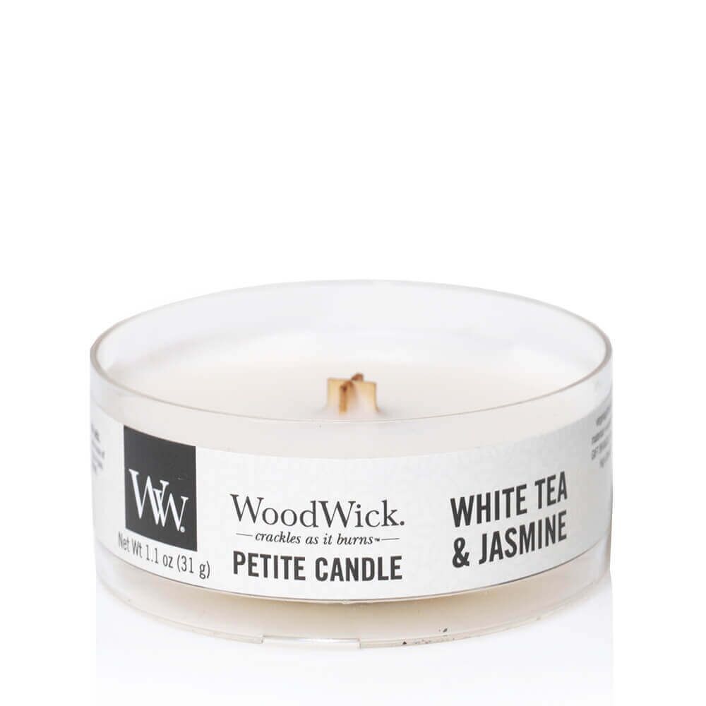 White Tea & Jasmine Petite Candle 31g von Woodwick