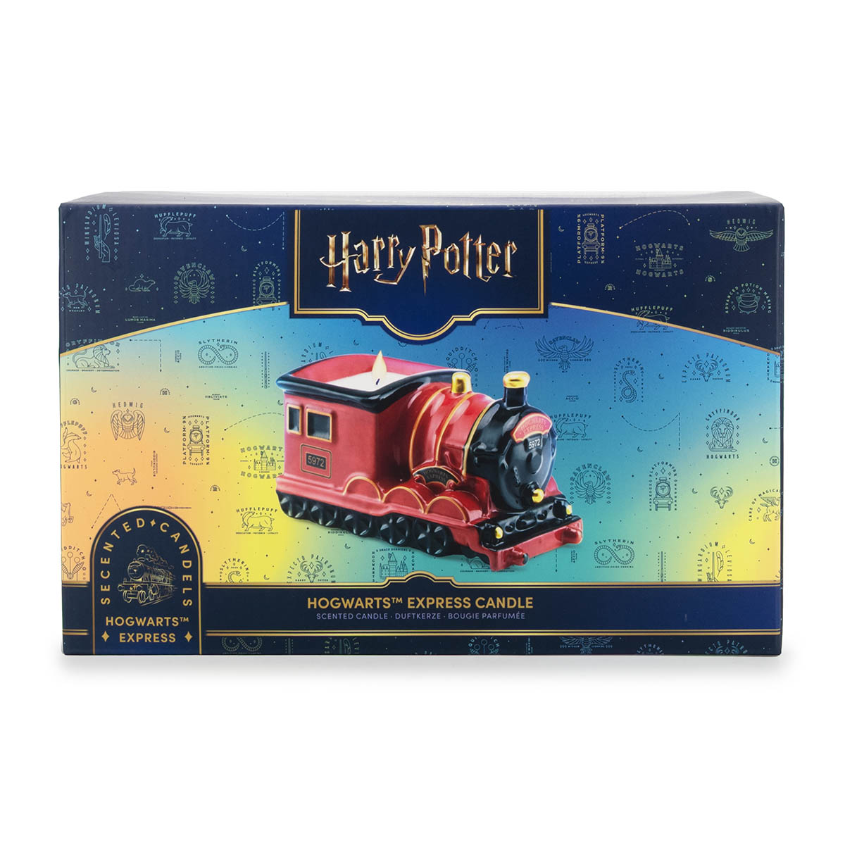 Duftkerze, Zug-Design, Harry Potter, Hogwarts Express, Keramikgefäß