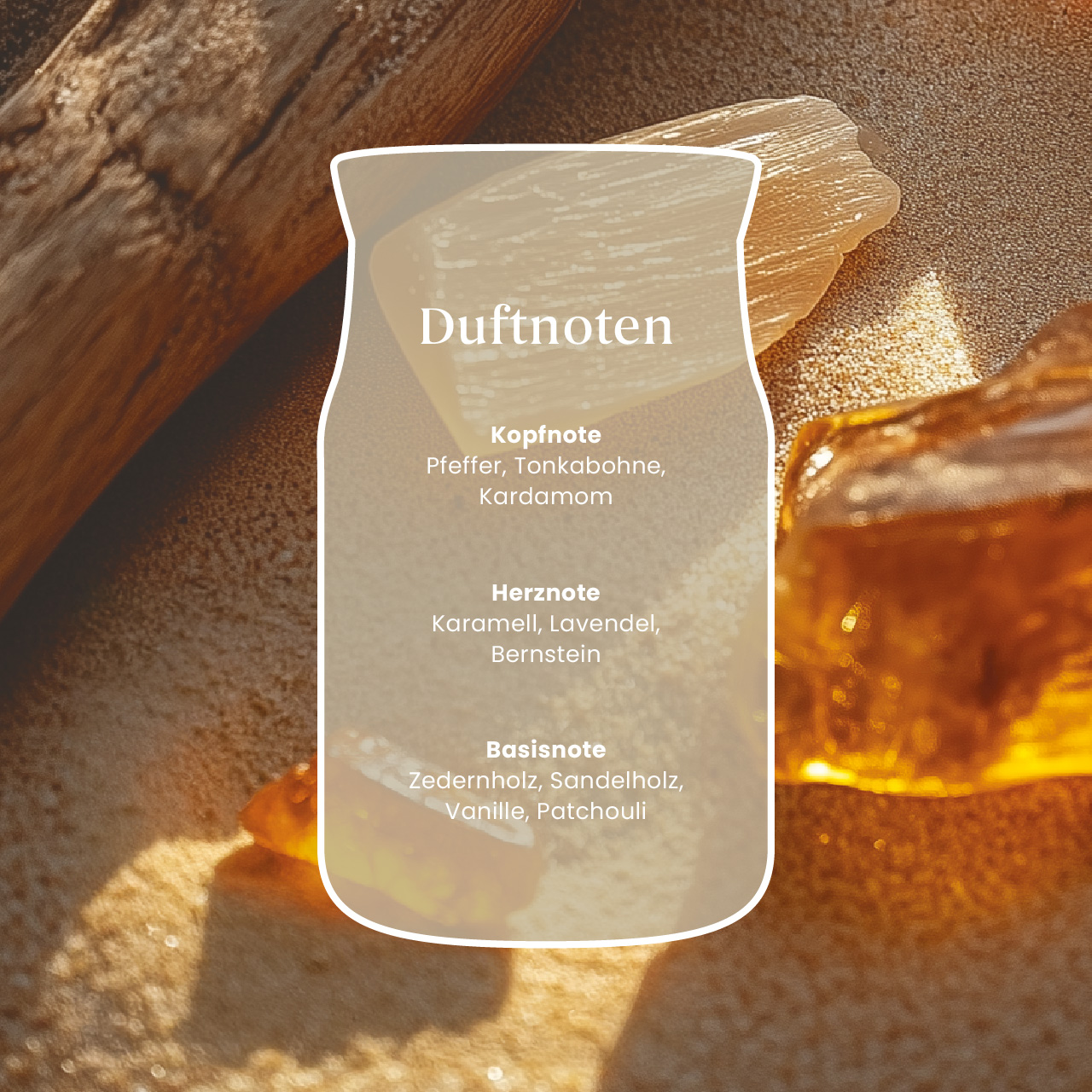 Amber & Sandalwood 110g