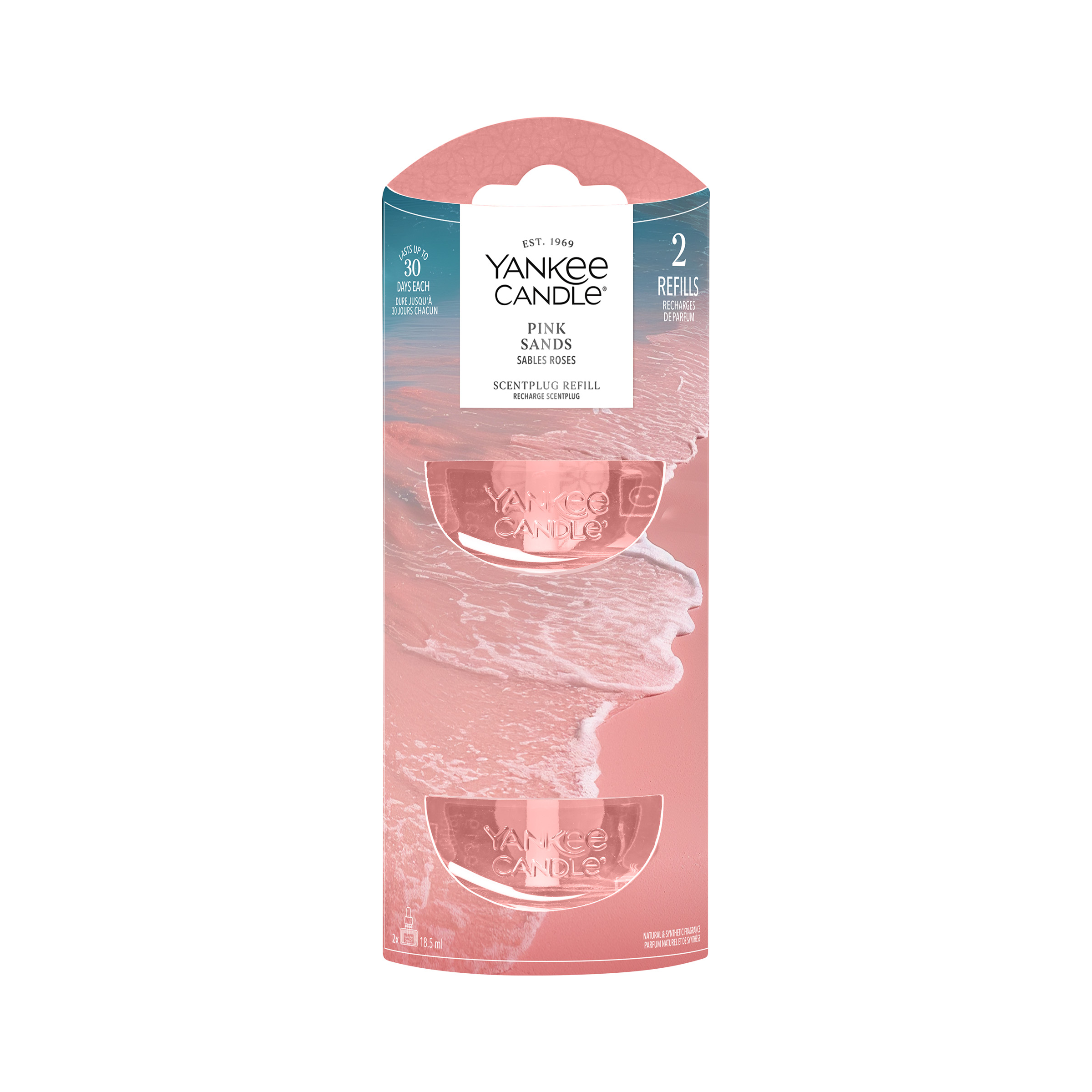 Pink Sands ScentPlug™ Nachfüllpack Duftstäbchen?, Nachfüllset, Pink Sands, Yankee Candle, 2 Nachfüllungen