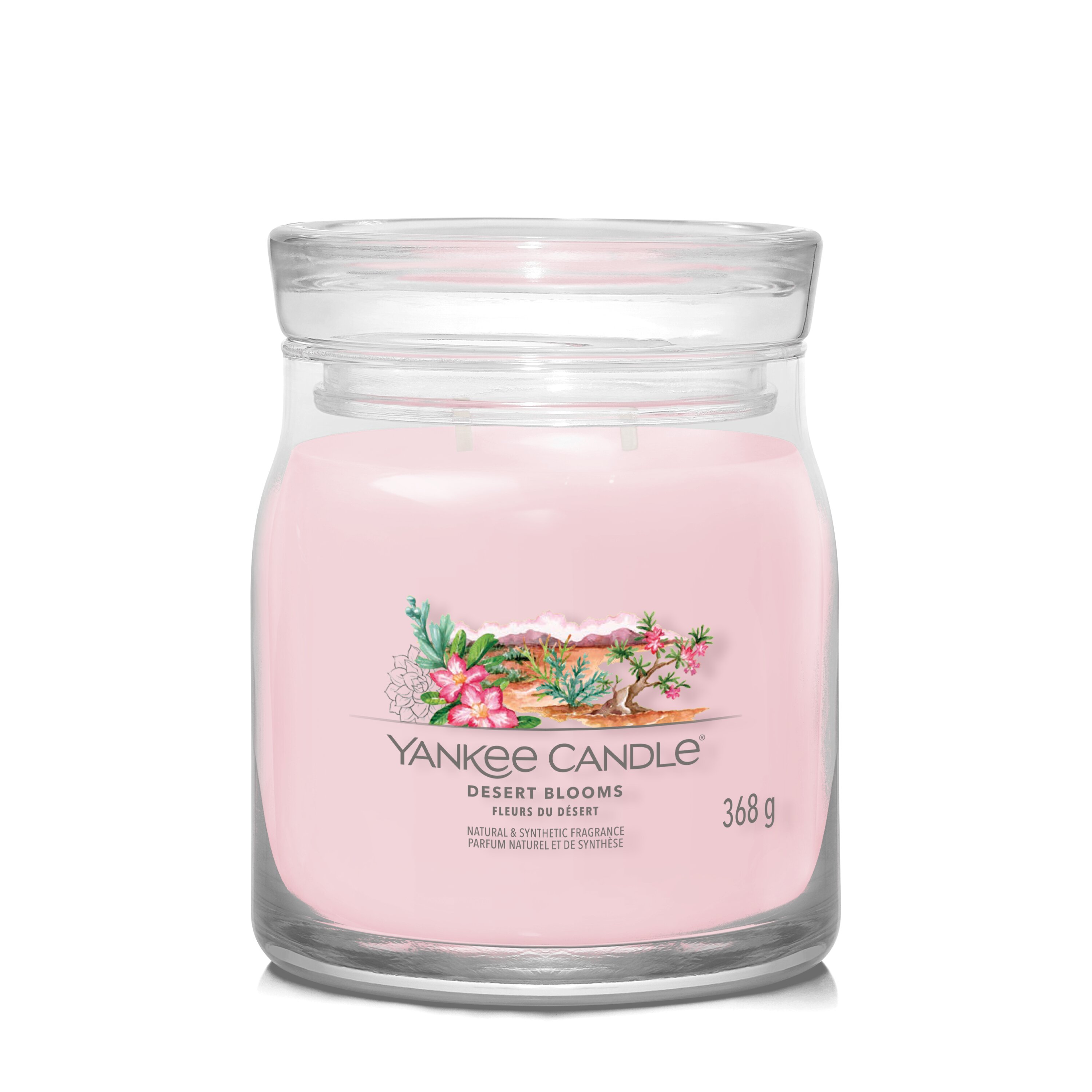 Desert Blooms Signature Medium Jar 368g 2-Docht