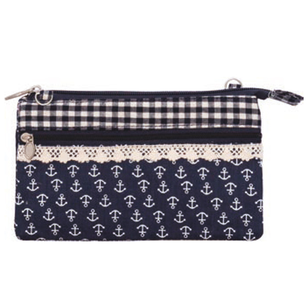 Patchwork Multifunktions-Tasche 069 navy