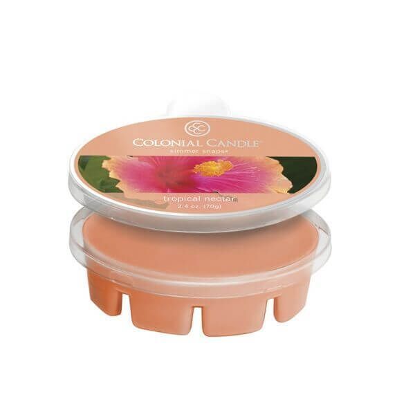 Colonial Candle Tropical Nectar Simmer Snaps 70g