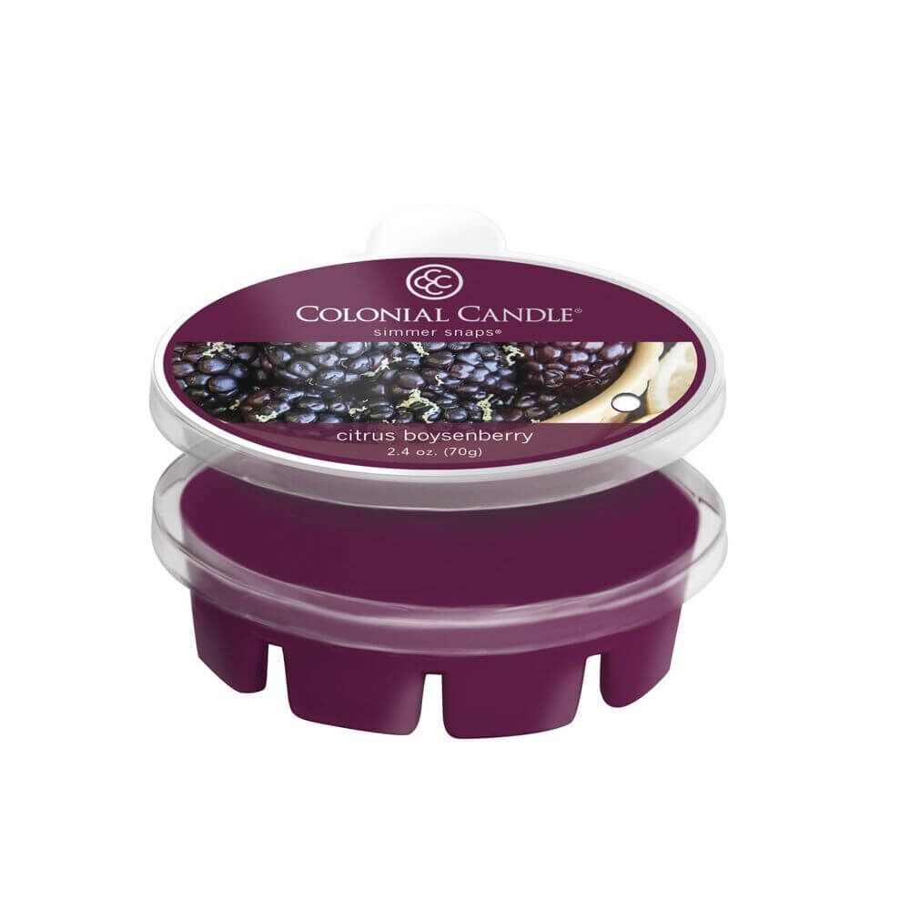 ccsnaps-4354_2_5594ffef770b2 Colonial Candle Citrus Boysenberry Simmer Snaps 70g