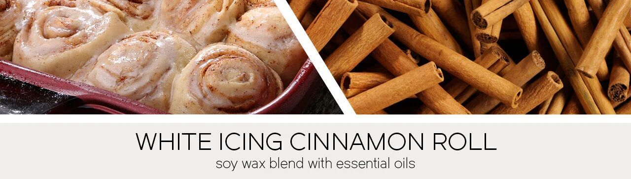 white-icing-cinnamon-roll-wax23-banner White Icing Cinnamon Roll 411g (3-Docht)