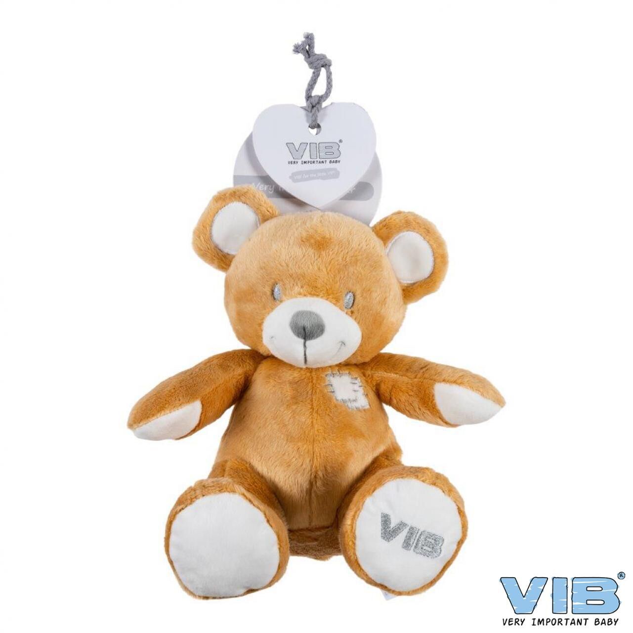 Plüsch Bär sitzend braun 35cm