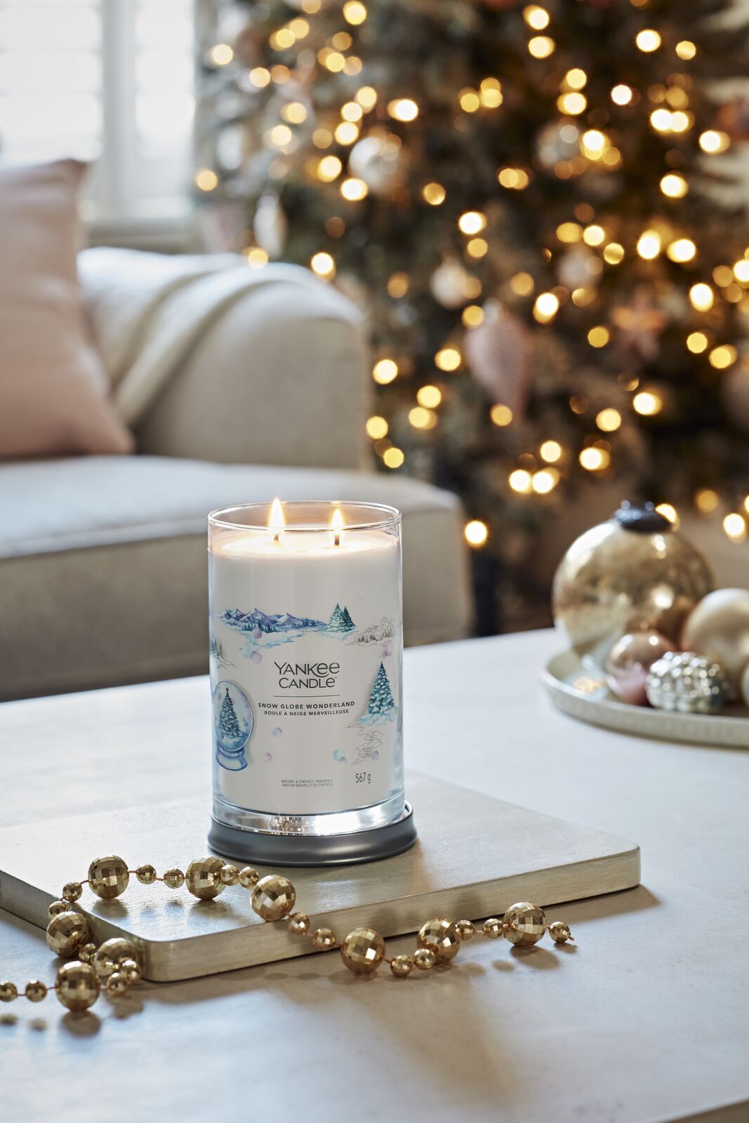 Snow Globe Wonderland Signature Tumbler 567g 2-Docht