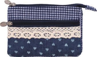 Patchwork Geldbörse (Navy 039)