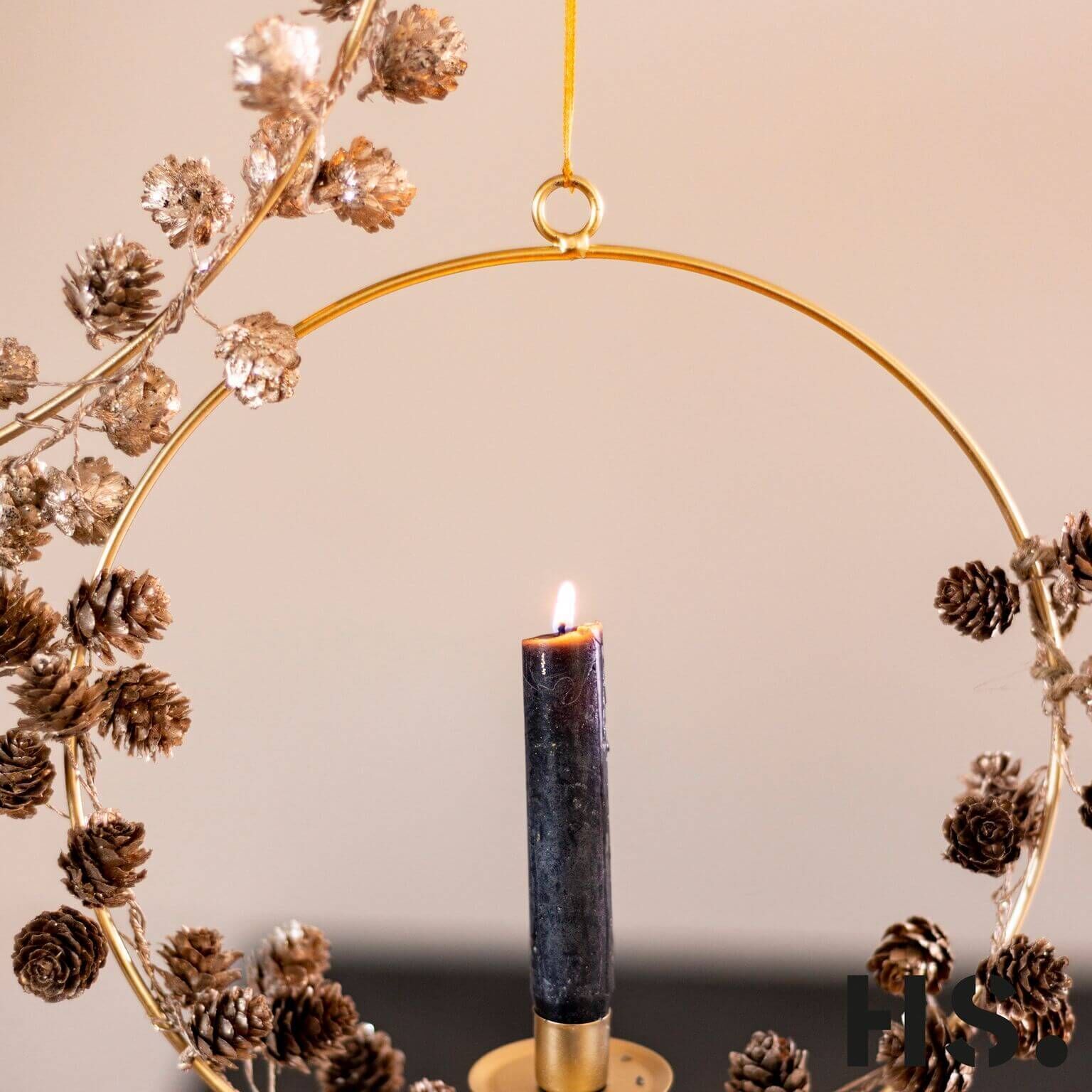 Candle Ring Grue S Kerzenhalter