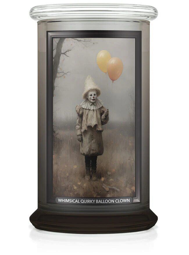 Whimsical Quirky Balloon Clown - Halloween Collection 623g Bekleidung, Mantel, Person