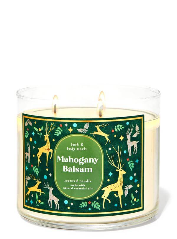 Mahogany Balsam 411g 3-Docht Kerze