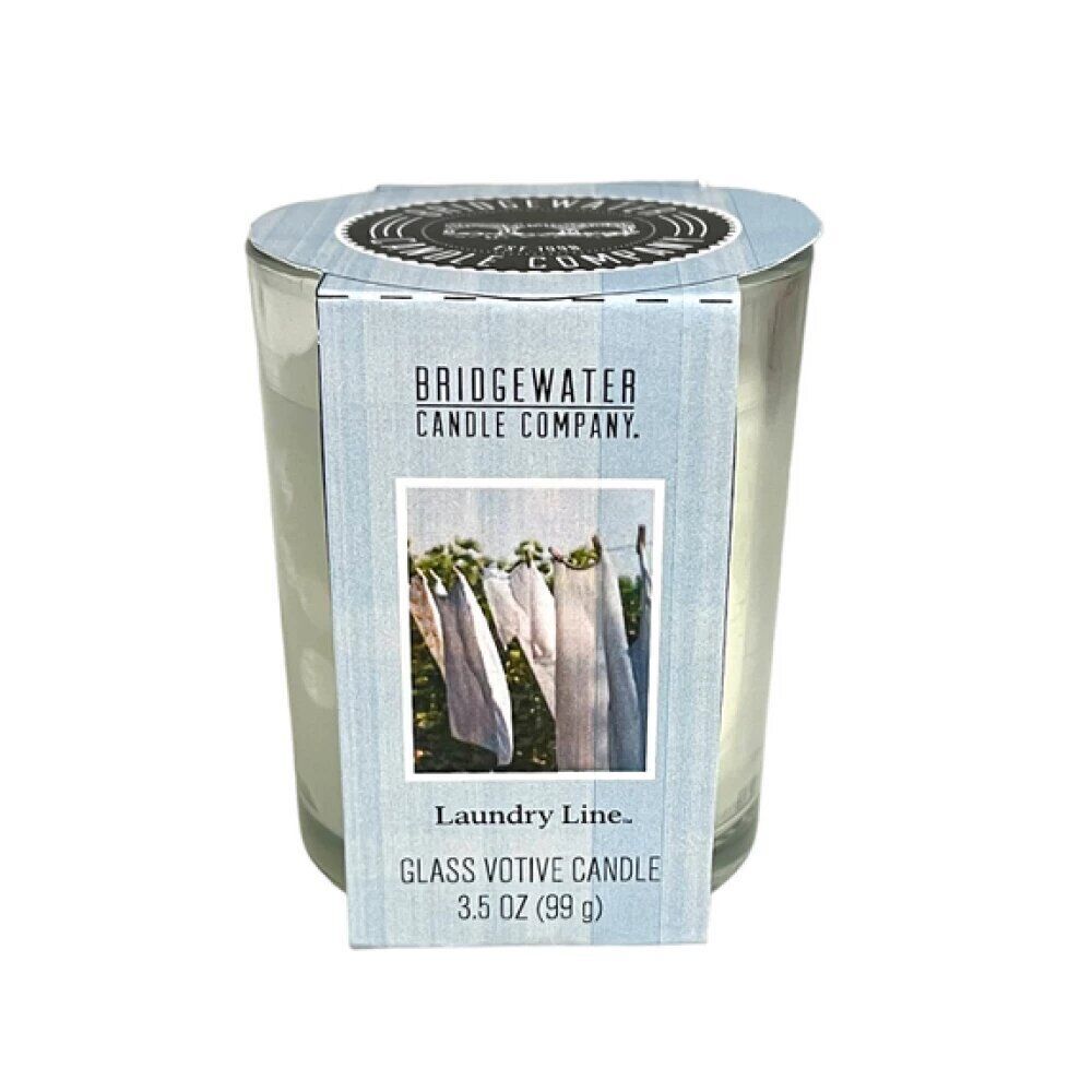 Laundry Line Glasvotivkerze 99g