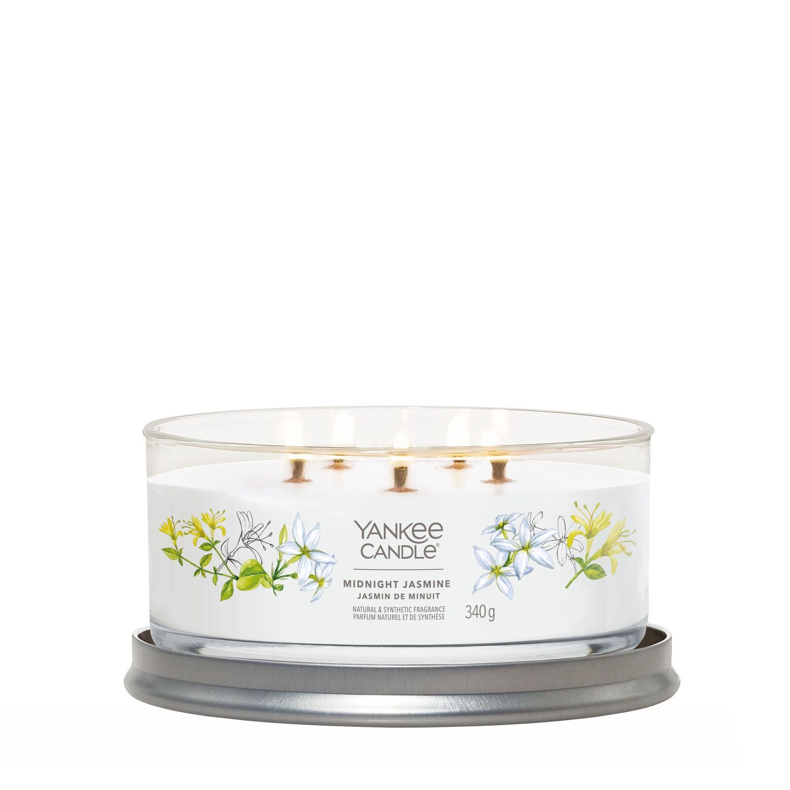 Midnight_Jasmine_Multiwick_LIT-1-1 Midnight Jasmine Signature Multiwick Tumbler 340g 5-Docht