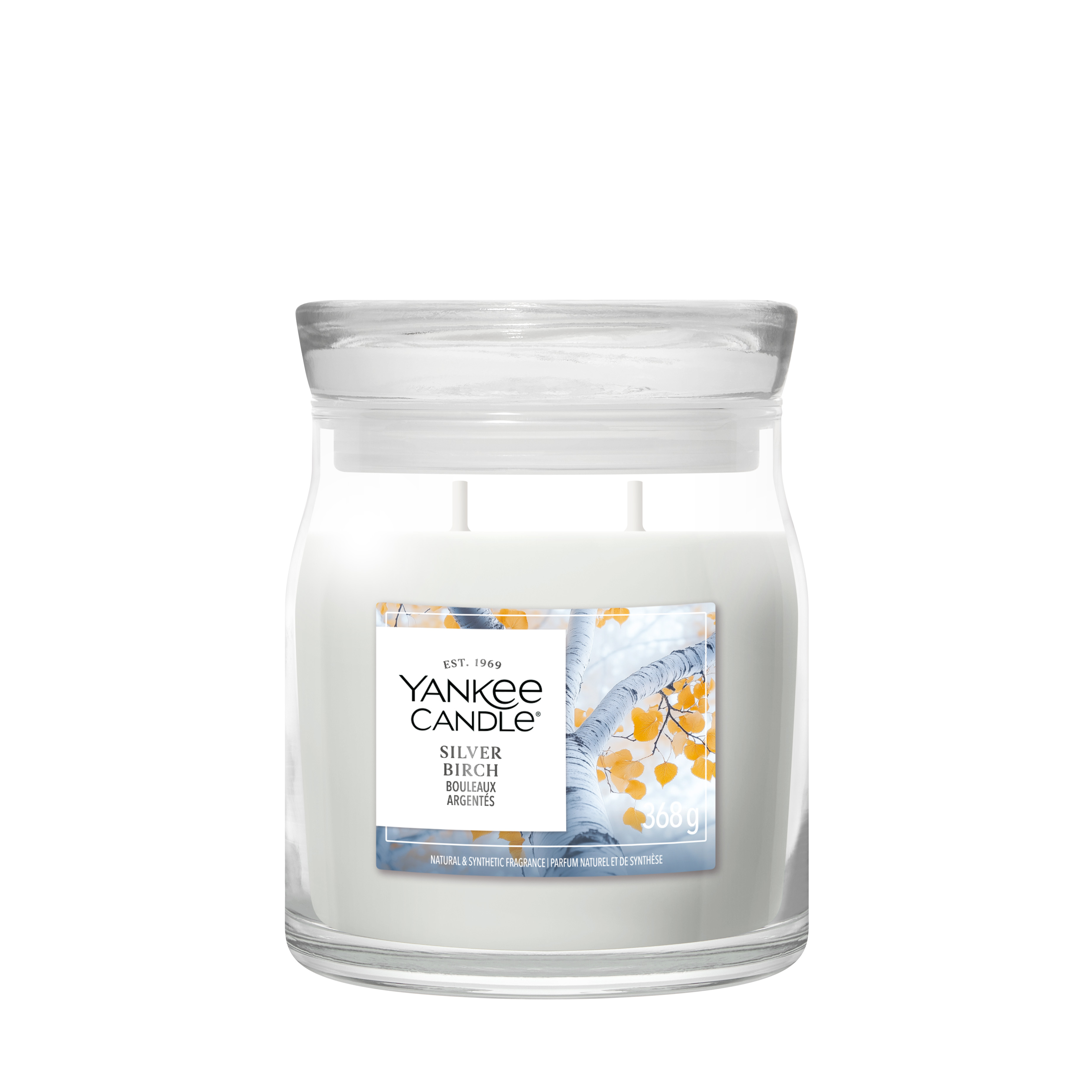 Silver Birch Signature Medium Jar 368g 2-Docht Silver Birch Signature Medium Jar 368g 2-Docht