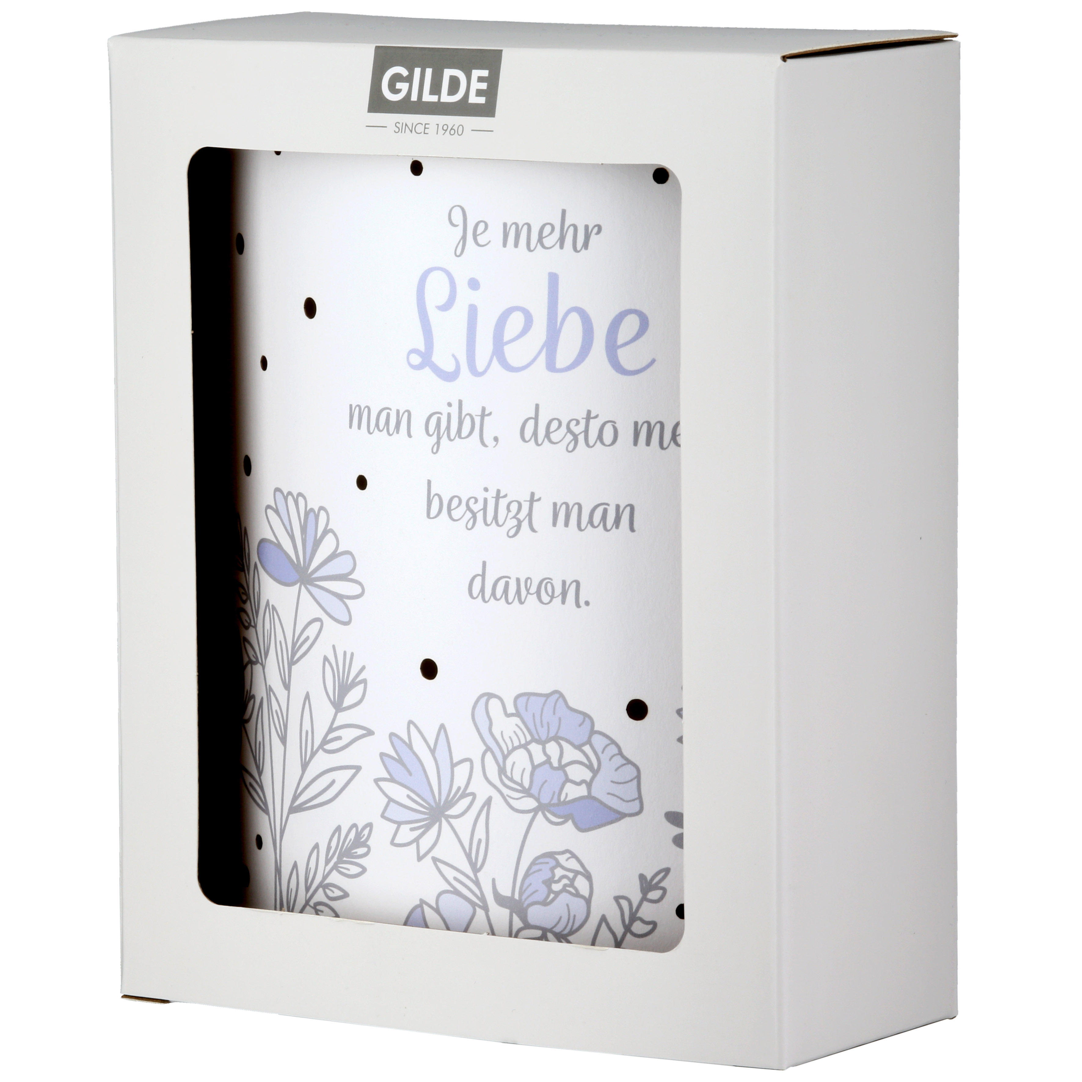 Dekoleuchte Blumenstrauß LED Papier Liebe