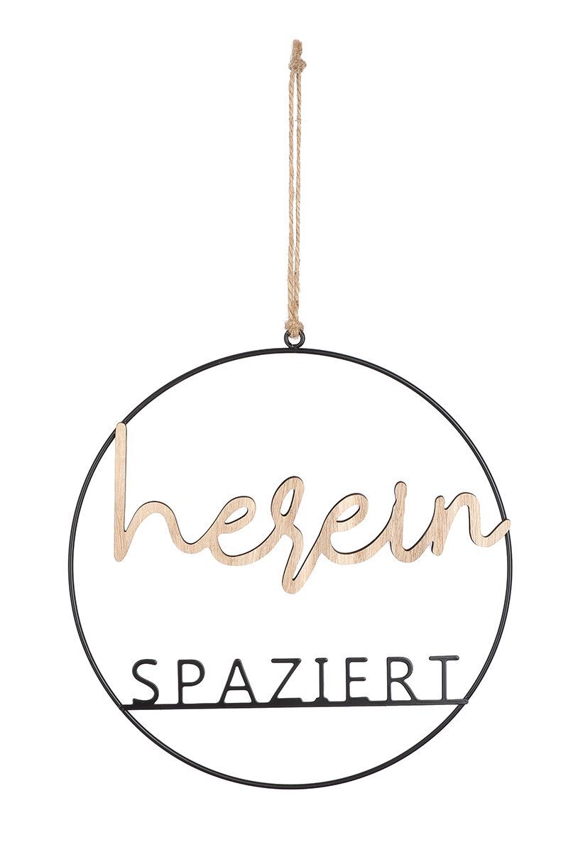 69523_3_1 Deko Hänger "Hereinspaziert" 25cm