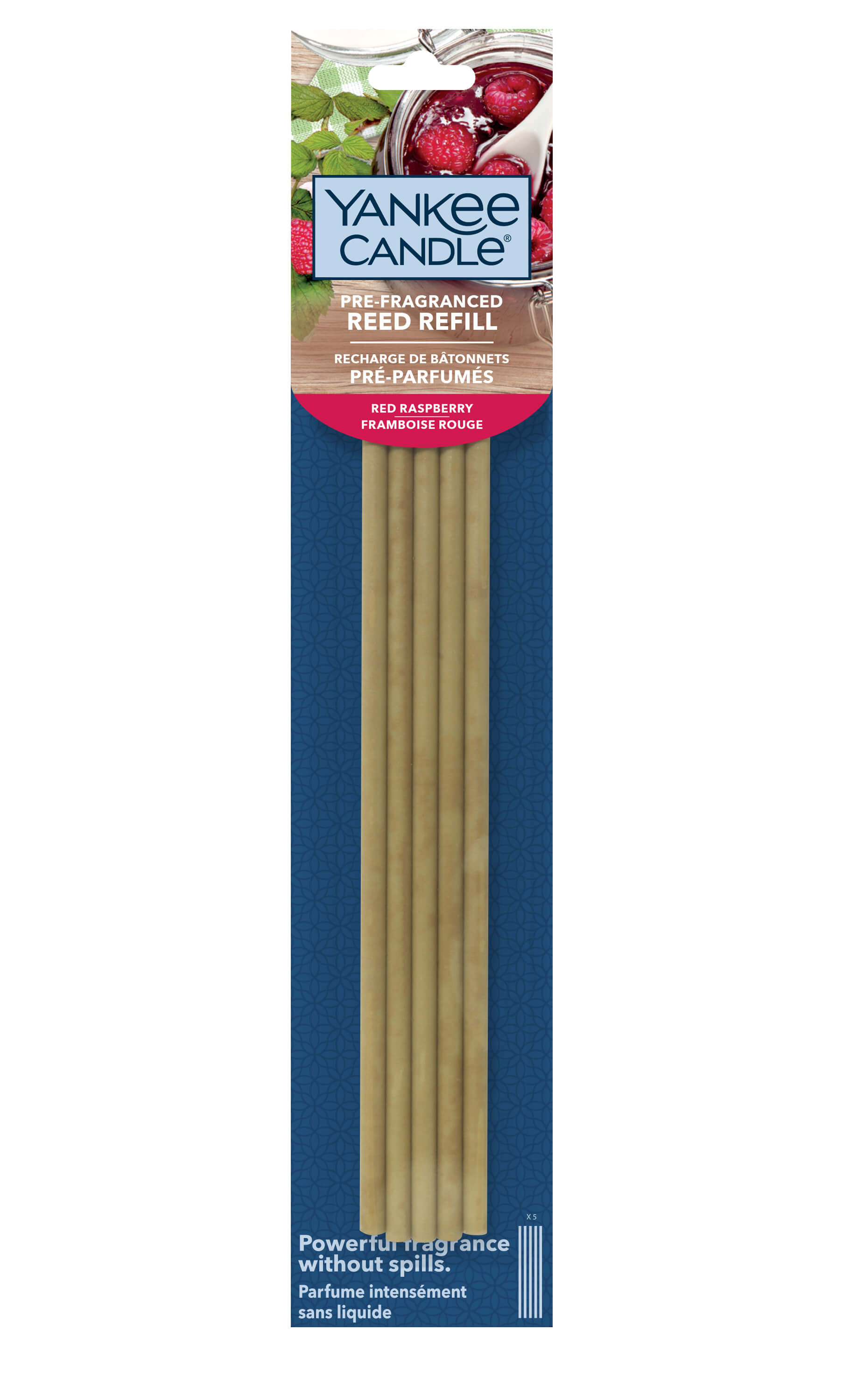 Red Raspberry - Pre Fragranced Reed Diffuser Refill