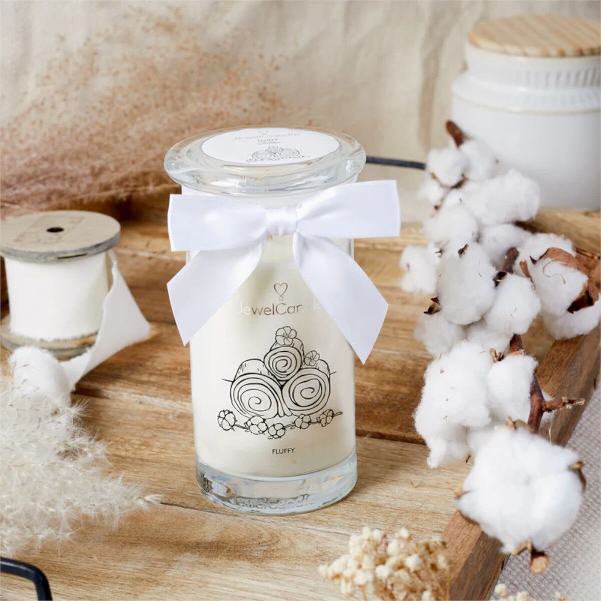 Fluffy Cotton (Ohrringe) 400g Band