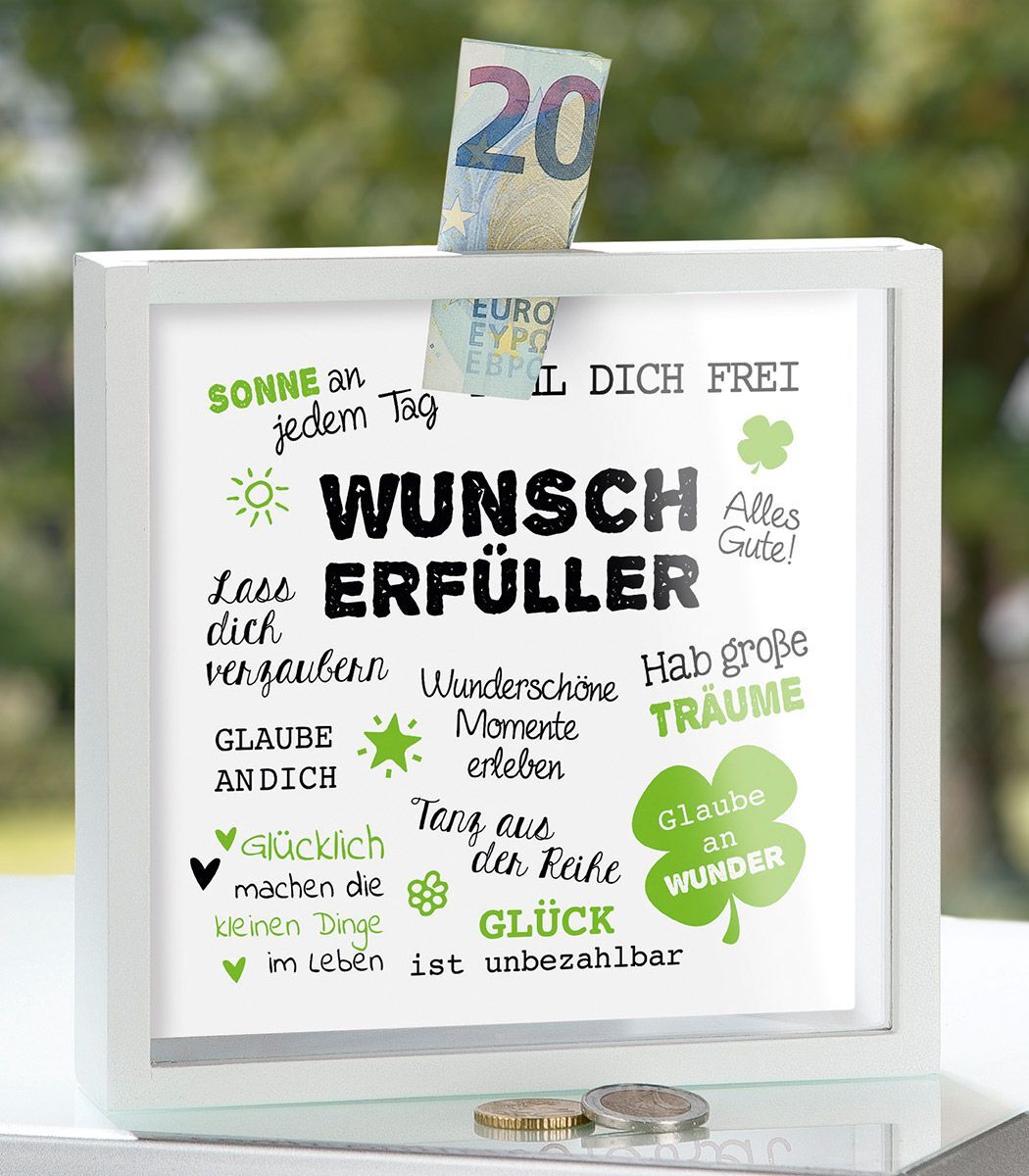 Spardose Wunscherfüller