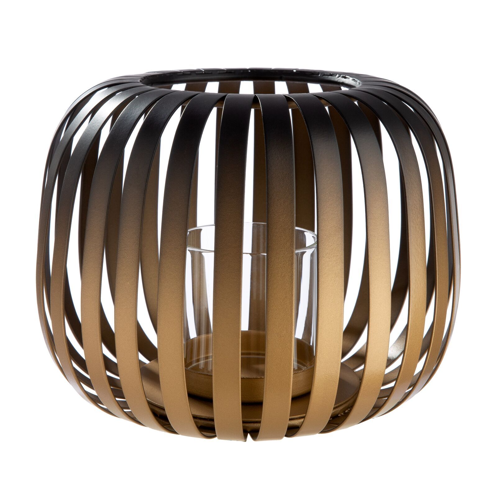 Lampschutz, Lichtspender, Metallkugel, Laternenform, Brass-Gold