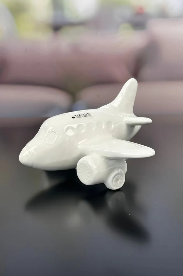 Spardose Flugzeug Soldo 13cm