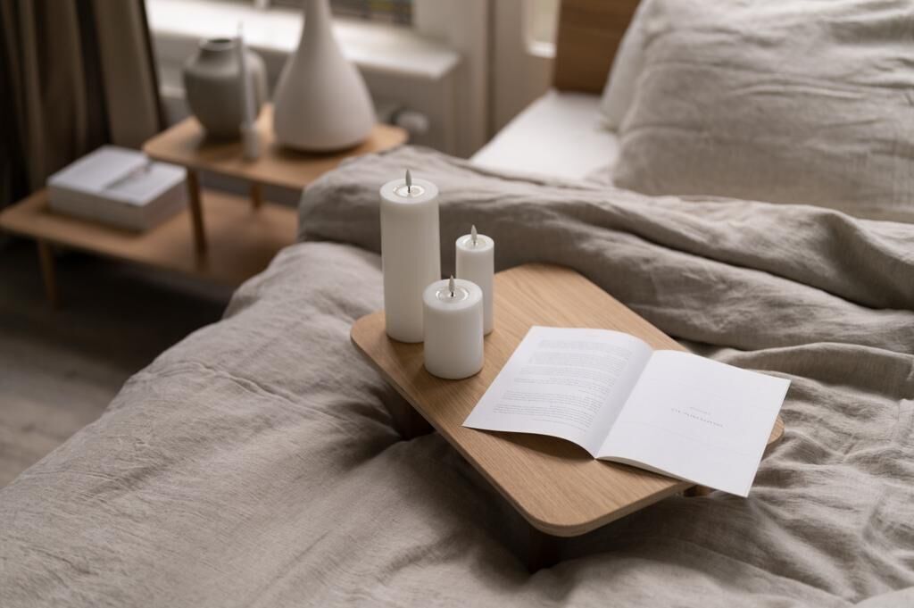 15637735-893f-443e-baed-e430abb11bc0 Stumpenkerze LED Weiß 10 x 15cm