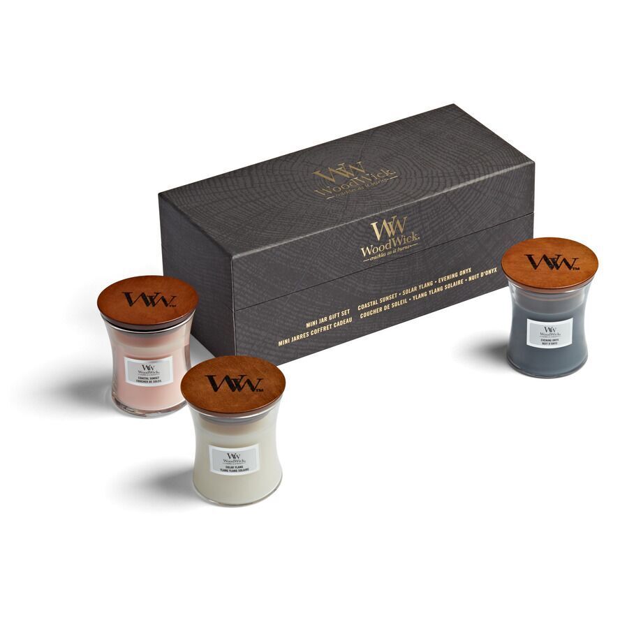 Mini Jar Geschenkset - Blumig Krug, Kiste