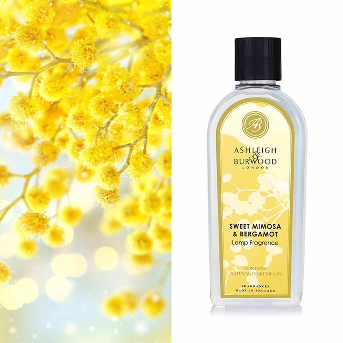 Sweet Mimosa & Bergamot 500ml Duftlampenöl Nachfüller Flasche, Blume, Pflanze, Kosmetik, Parfüm
