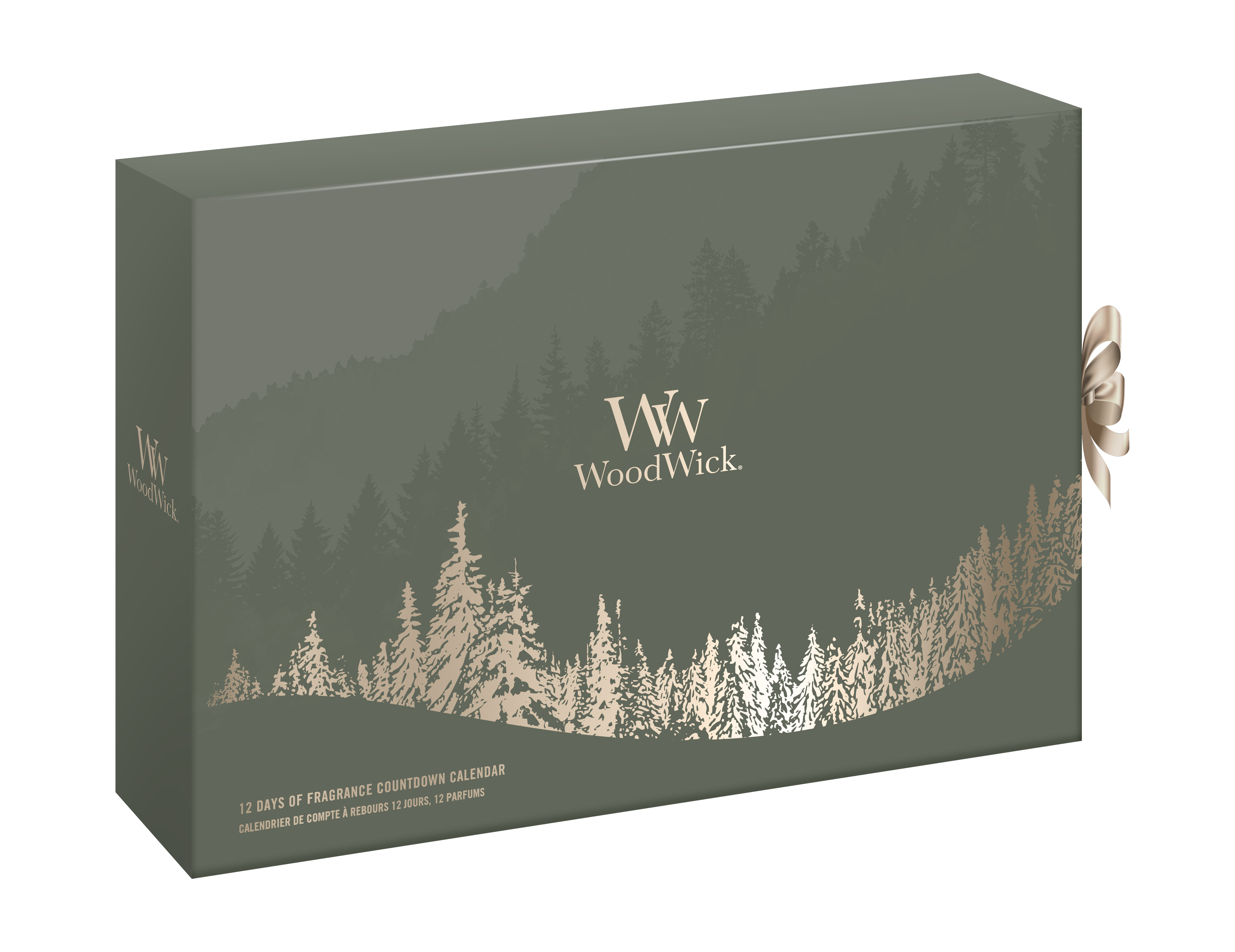 Geschenkbox, Waldmotiv, Duftkalender, Holzduft, Naturdesign