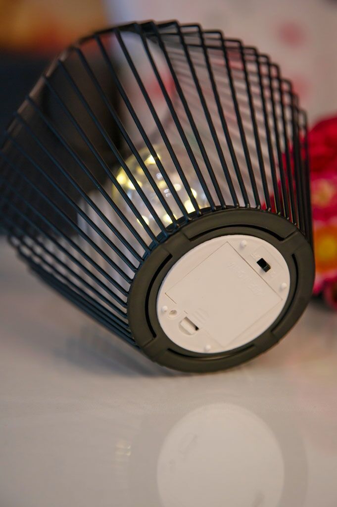 monet-lampe-led-schwarz-timer Lampe Monet LED 15cm schwarz