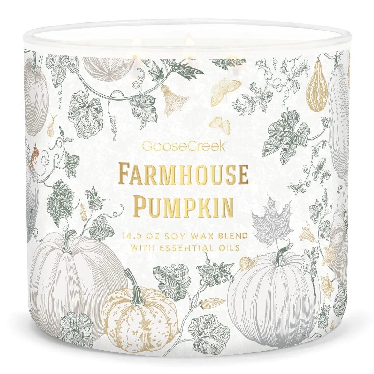 farmhouse-pumpkin-3-docht-kerze-411g Farmhouse Pumpkin 411g (3-Docht)