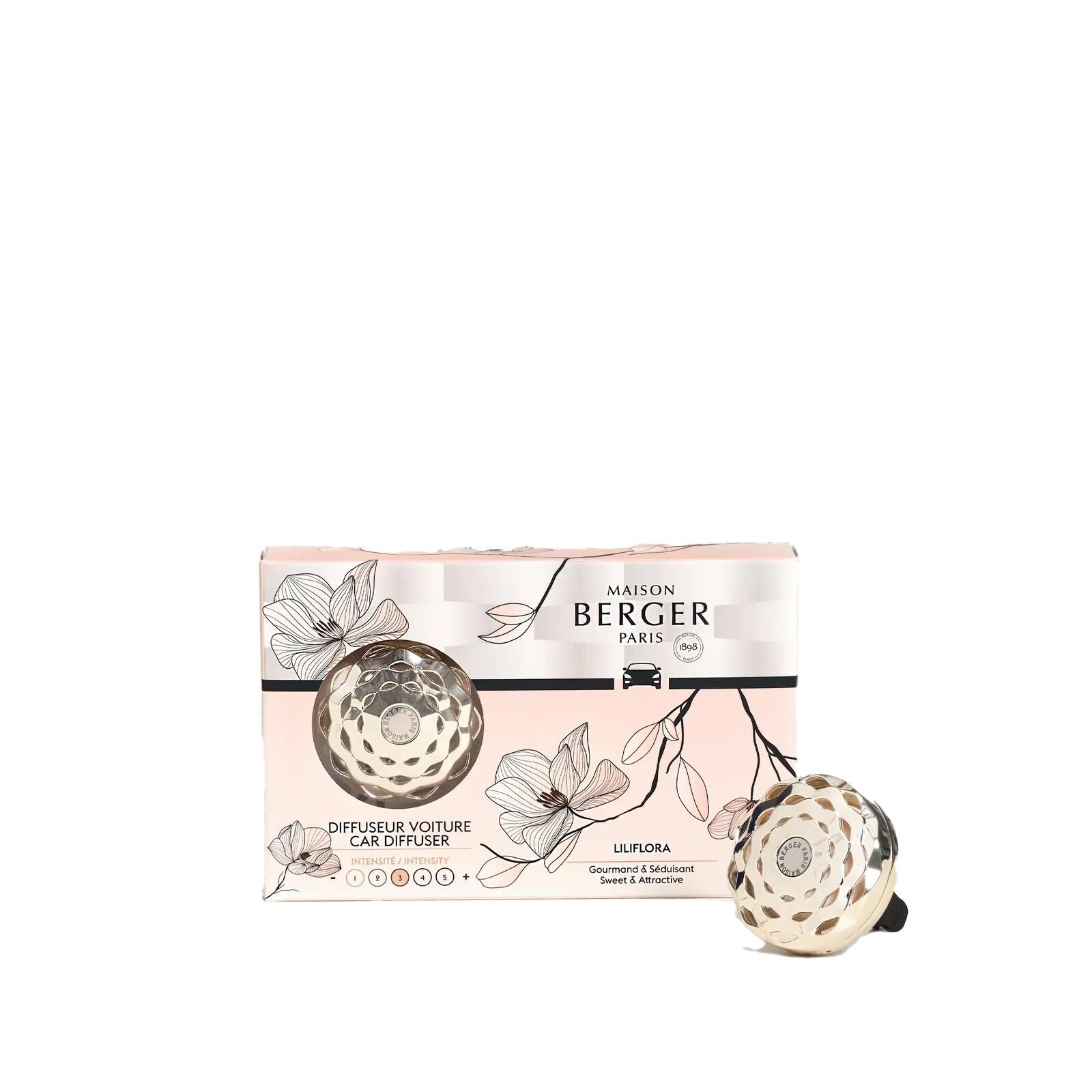 007607_LILIFLORA-DIFFUSEUR-VOITURE_P_1 Bolero - Liliflora Autoduft Set - Auslauf