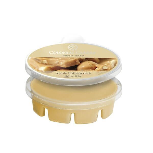 Colonial Candle Maple Butterscotch Simmer Snaps 70g