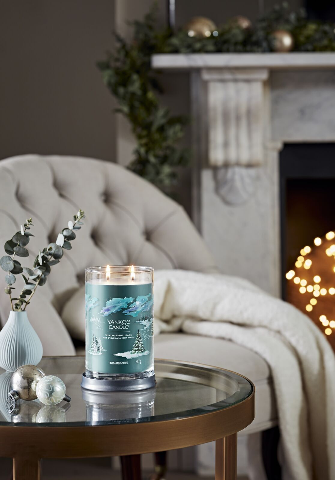 Winter Night Stars Signature Tumbler 567g 2-Docht