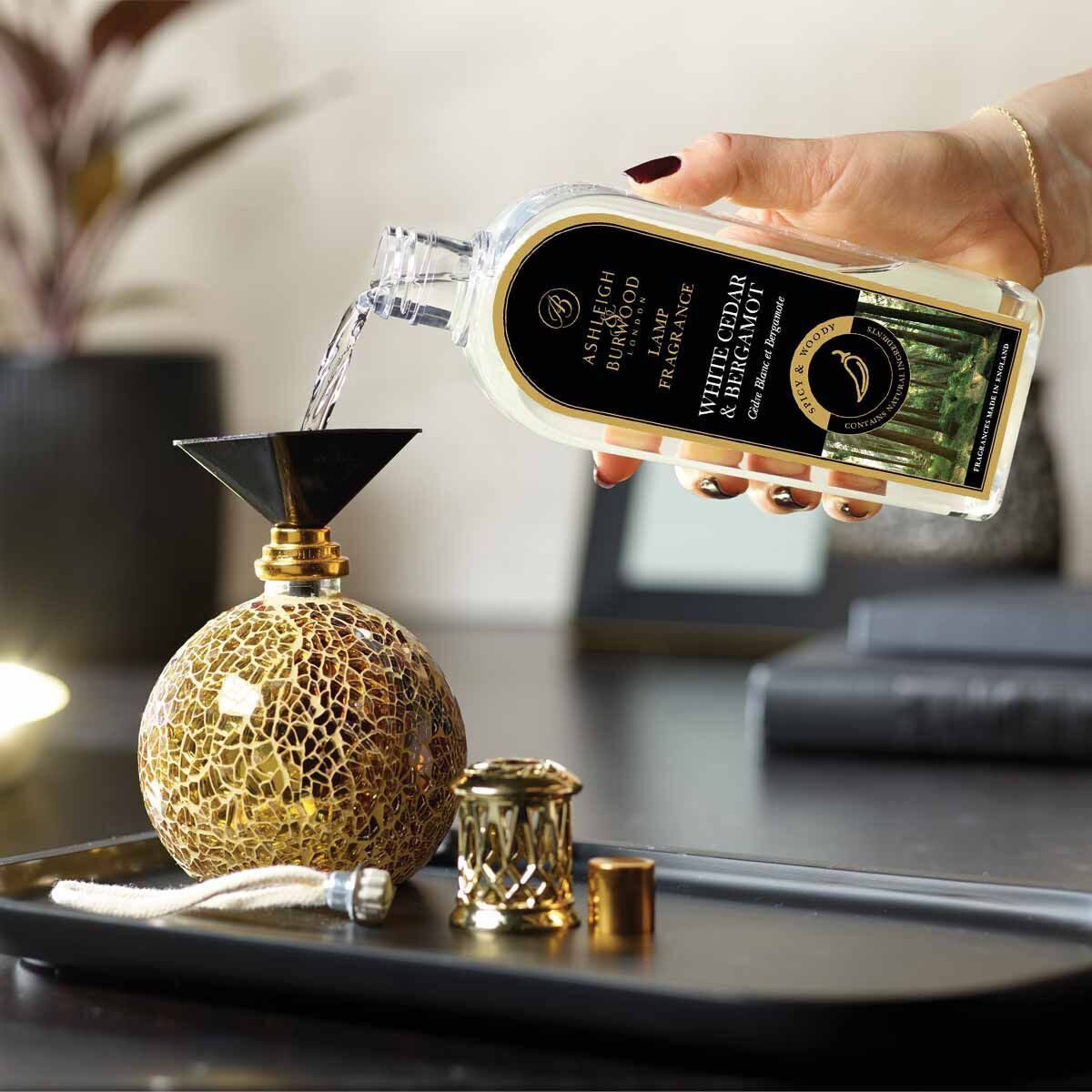 White Cedar & Bergamot 250ml Duftlampenöl Nachfüller